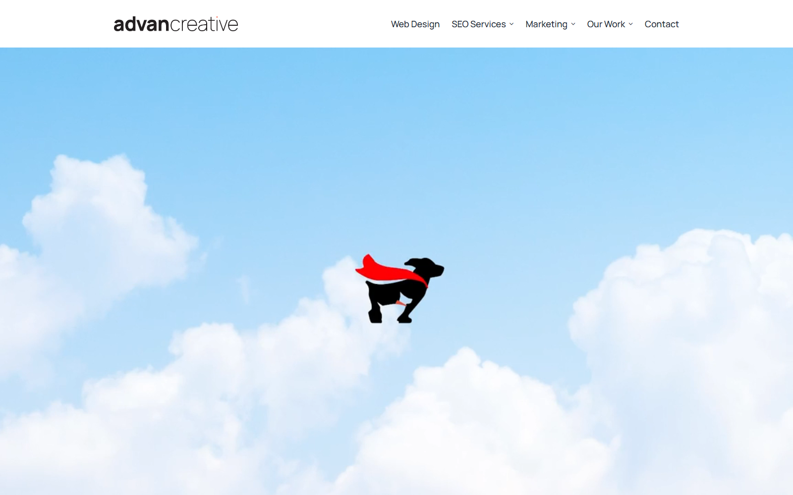 advancreative official website homepage