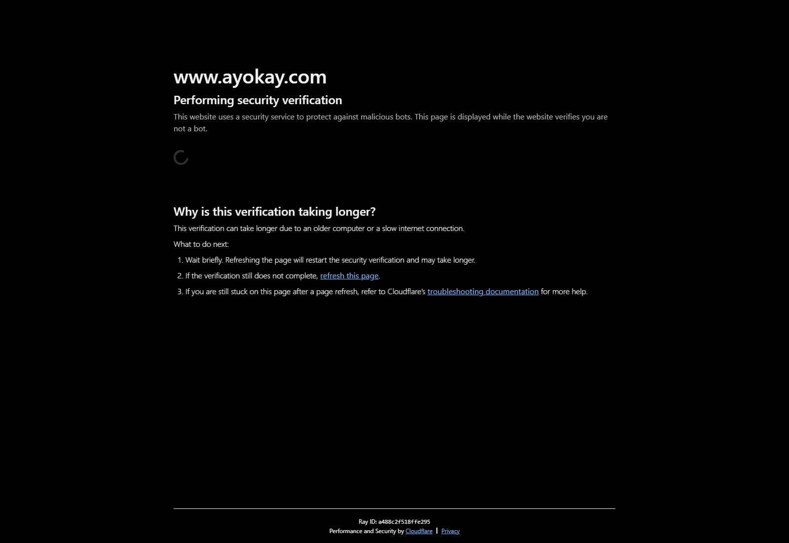Ayokay official website homepage