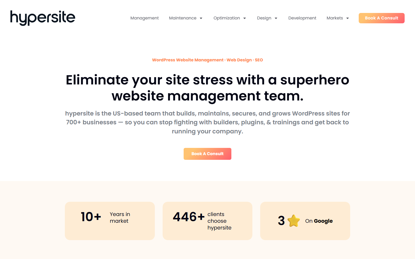 Bandicoot Marketing official website homepage