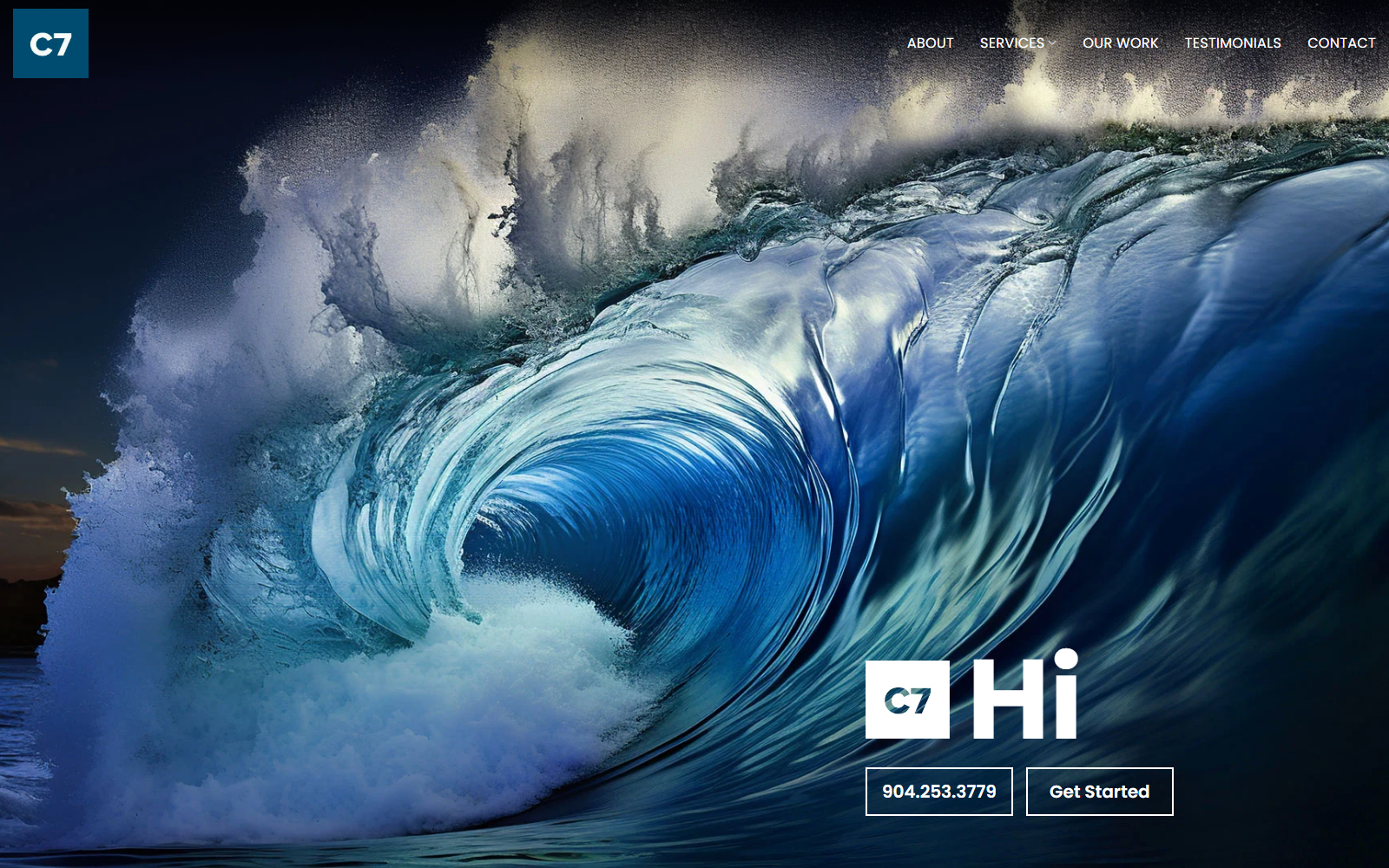 C7 Apps + Websites + Marketing official website homepage