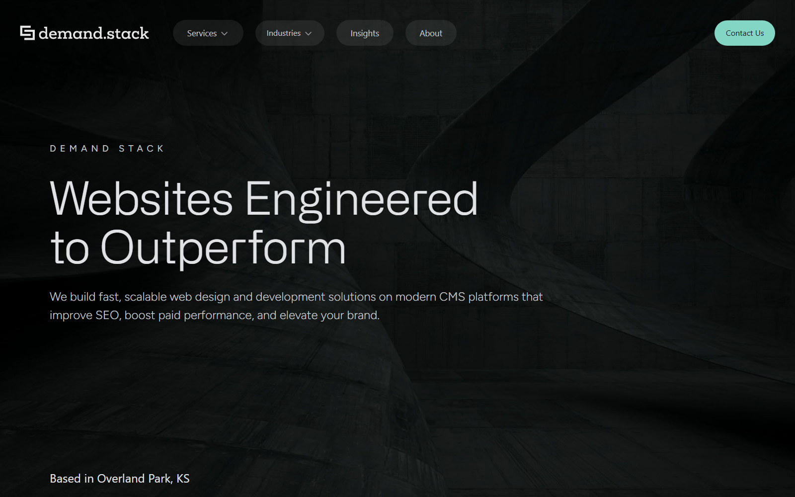 Demand Stack official website homepage