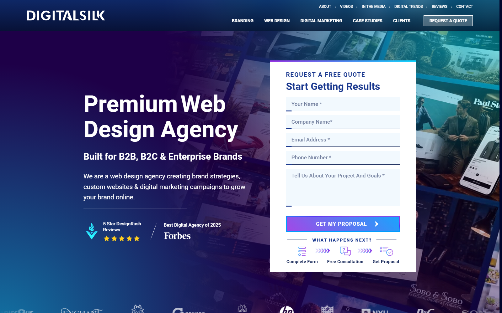 Digital Silk official website homepage