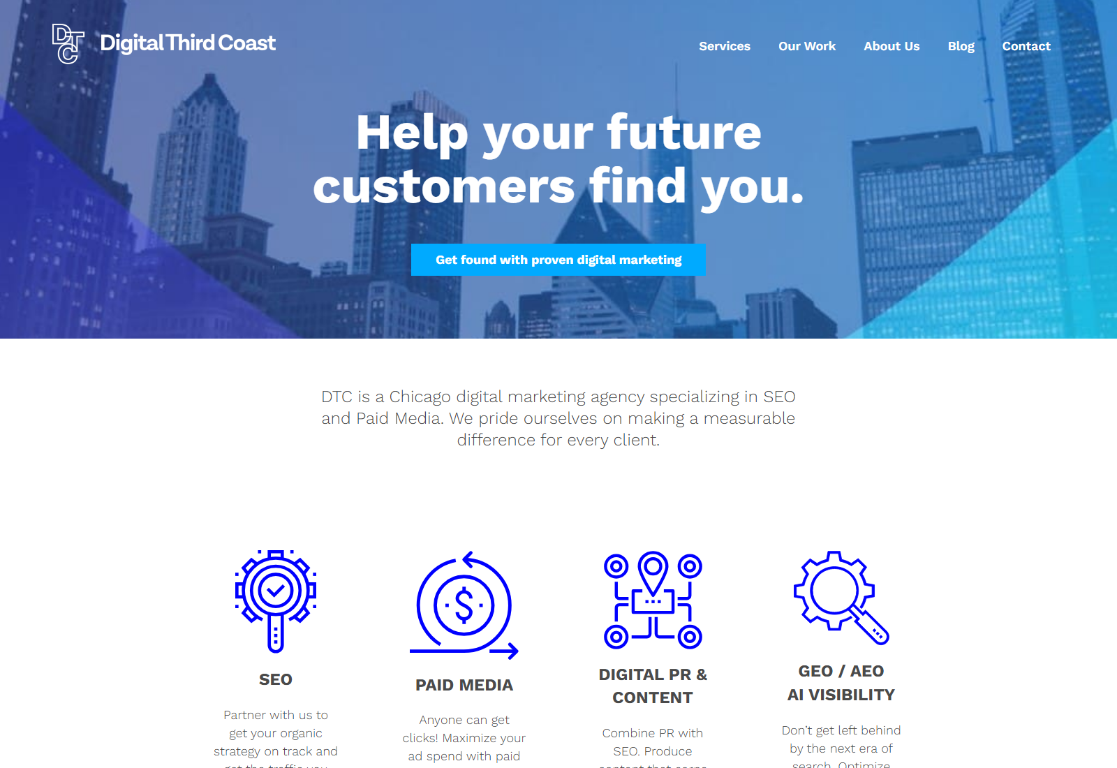 Digital Third Coast official website homepage