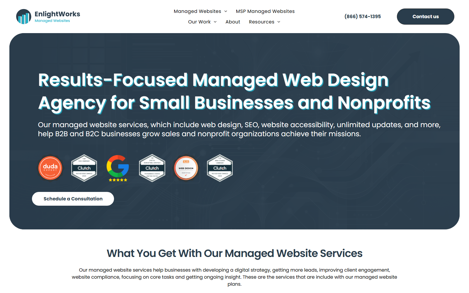EnlightWorks official website homepage