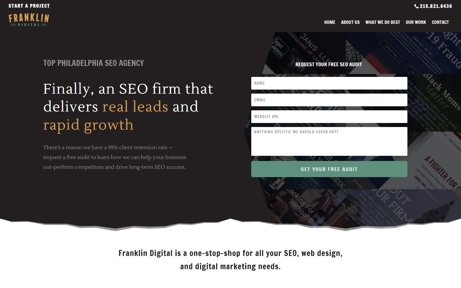 Franklin Digital official website homepage