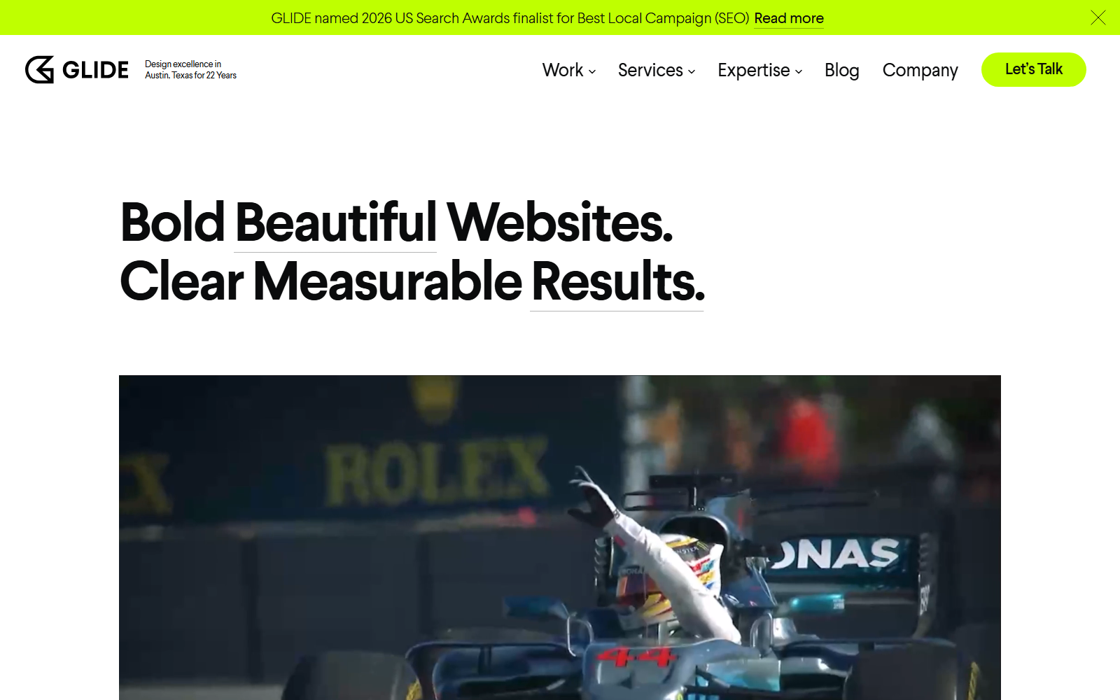 GLIDE® official website homepage