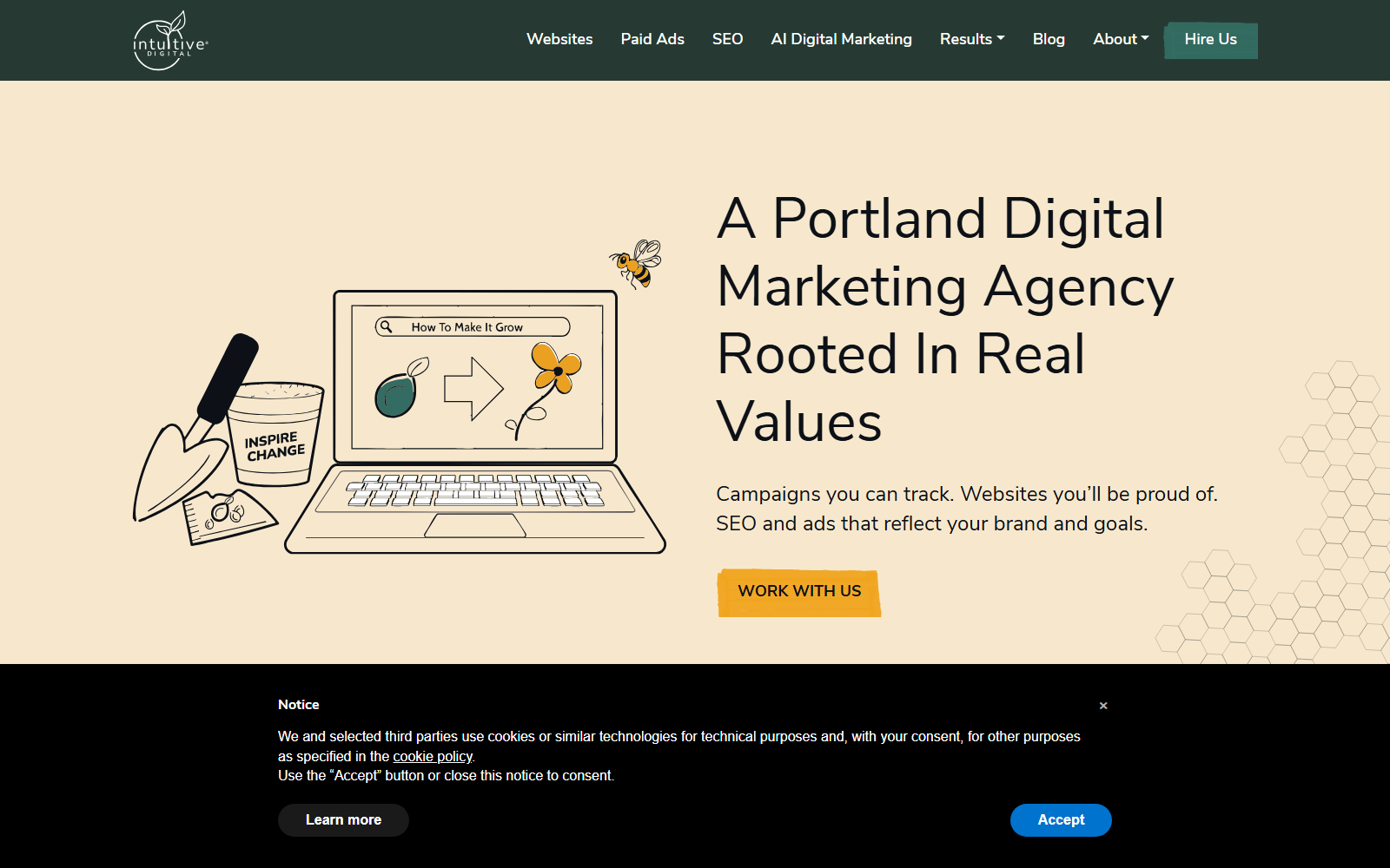 Intuitive Digital official website homepage