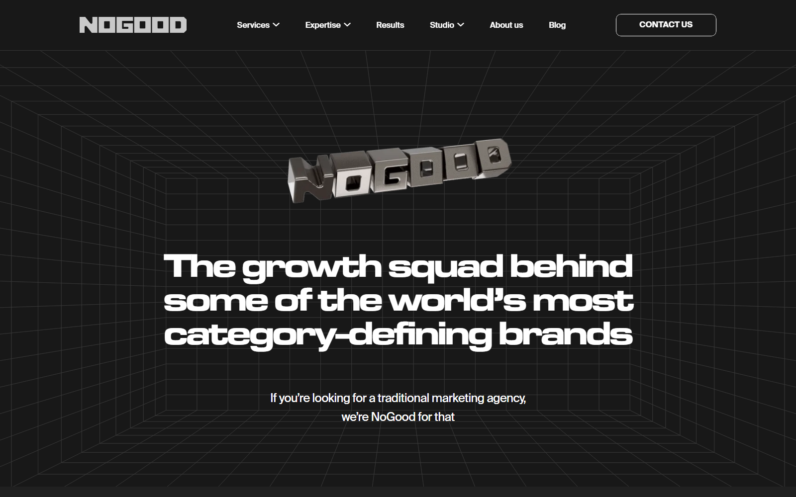 NoGood official website homepage