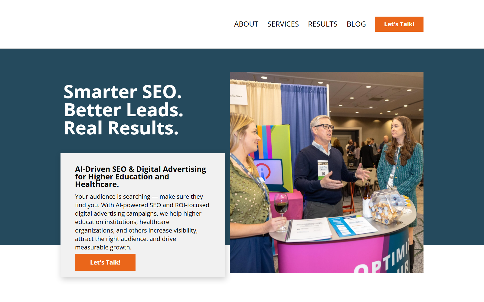 Search Influence official website homepage