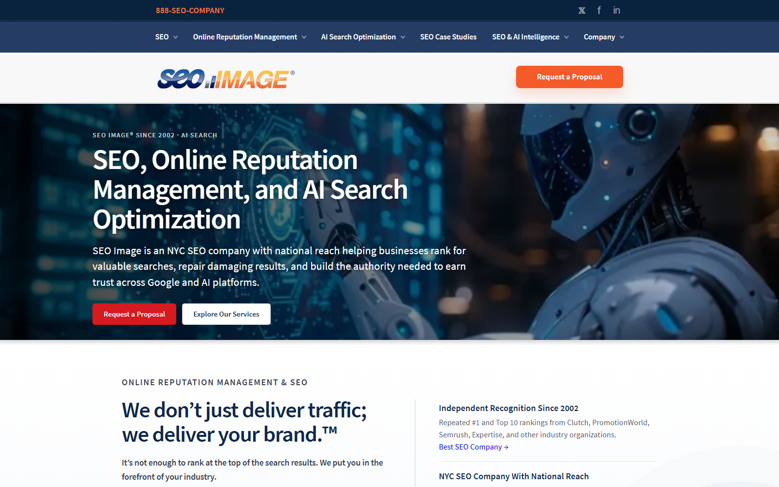 SEO Image official website homepage