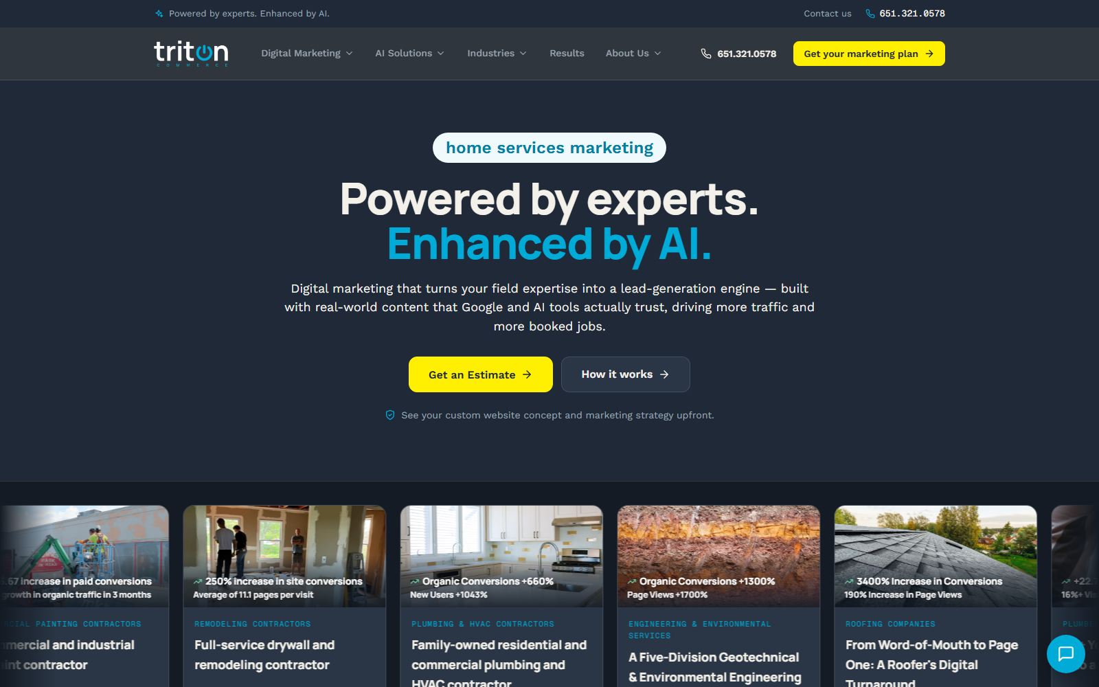 Triton Commerce official website homepage